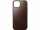 Image 0 Nomad Back Cover Modern Leather Horween iPhone 15 Schwarz