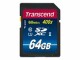 TRANSCEND SDXC Card 64GB Premium 400x - TS64GSDU1 (UHS-I, U1) - 1 Stück