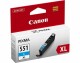 Canon Tinte 6444B001 / CLI-551C XL cyan, 11ml, zu