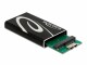 DeLock Externes Gehäuse SuperSpeed USB für mSATA