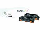 FREECOLOR Toner HP CE410 (2 Stück) Black, Druckleistung Seiten