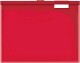 BÜROLINE  Hängemappe                  A4 - 664062    rot, 10 Fächer          3 Stk.