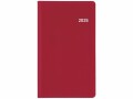 Biella Taschenagenda Luzern 2025, Detailfarbe: Rot, Motiv: Ohne