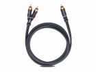 Oehlbach Audio-Kabel BOOOM Cinch - Cinch 2 m, Kabeltyp