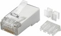 MicroConnect Modular - Netzwerkanschluss - RJ-45 (M) - abgeschirmt