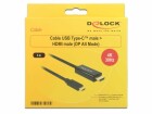 DeLock USB-C - HDMI Kabel, 4K, 30hz, 3m,