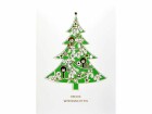 ABC Weihnachtskarte Frohe Weihnachten, Verpackungseinheit: 1