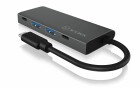 RaidSonic ICY BOX USB-Hub IB-HUB1428-C31, Stromversorgung: USB