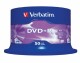 Verbatim DVD+R 4.7 GB, Spindel (50 Stück), Medientyp: DVD+R