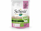 Schesir Nassfutter Bio Schwein, 16 x 85 g, Tierbedürfnis