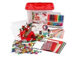 Creativ Company Bastelset Hobbybox Weihnachten, Detailfarbe: Transparent