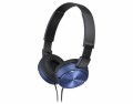 Sony On-Ear-Kopfhörer MDR-ZX310 Schwarz; Blau, Detailfarbe