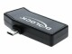DeLOCK - Micro USB OTG Card Reader + 1 x USB port