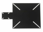 Audioraq VESA Adapter Platte, Metall, schwarz, Detailfarbe: Schwarz