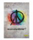 ONLINE    Hausaufgabenheft            A5 - 07934/12  Peace                 48 Blatt