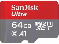 SanDisk microSDXC-Karte Ultra 64 GB, Speicherkartentyp: microSDXC