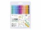 Tombow Fineliner TwinTone Pastels 0.8