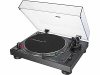 Audio-Technica Plattenspieler AT-LP120X USB Schwarz, Detailfarbe