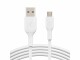 Image 1 BELKIN MICRO-USB/USB-A CABLE PVC 1M WHITE
