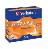 Verbatim DVD+R 8x Double Layer 8.5GB,50Sp