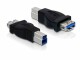 DeLock USB 3.0 Adapter USB-A Buchse - USB-B Stecker