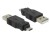 Image 1 DeLock USB Adapter Micro-B zu A, Micro-B Stecker zu A Stecker