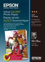 Epson Value Photo Paper 10x15cm S400037 InkJet 183g 20