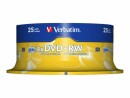 Verbatim DVD+RW 4.7 GB, Spindel (25 Stück), Medientyp: DVD+RW