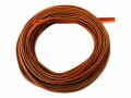 Muldental Premium - Câble en vrac - 5 m - rouge, brun, orange