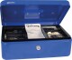 RIEFFEL   Geldkassette Valorit - VTGK3BLAU 8,2x26,2x19,2cm           blau
