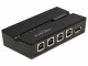 DeLock USB-Switch 11493, Anzahl Eingänge: 4 ×, Steckertyp Seite