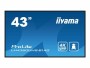 iiyama Monitor ProLite LH4360UHS-B1AG, Bildschirmdiagonale: 42.5 "