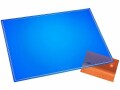 Läufer Schreibunterlage Transluzent 40 x53 cm, Blau, Kalender