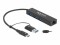 Bild 4 DeLock USB-Hub 3.0 Typ-C + LAN, Stromversorgung: USB, Anzahl