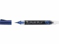 pentel Pinselstift Dual Metallic Brush Blau, Set: Ja, Anwender