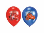 Amscan Luftballon Cars 6 Stück, Latex, Packungsgrösse: 6 Stück