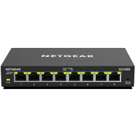 NETGEAR® GS308E Managed 8-Port Gigabit Ethernet Plus Switch
