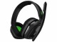 Astro Gaming Headset A10 Grau/Grün, Verbindungsmöglichkeiten: 3.5 mm