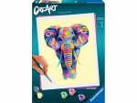 Ravensburger Malen nach Zahlen CreArt: Funky Elephant