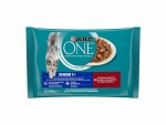 Purina ONE Nassfutter Senior Rind, 4 x 85 g, Tierbedürfnis