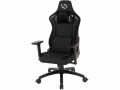 Ultradesk Gaming-Stuhl Throne Kids Schwarz, Lenkradhalterung: Nein