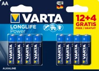 VARTA     VARTA Batterie Longlife Power 4906121466 AA/LR06, 16