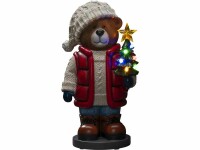 Konstsmide LED-Figur Fiberoptik Teddybär, 8 Dioden, 18 cm