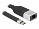 Bild 1 DeLock Netzwerk-Adapter FPC Flachbandkabel USB Typ-C