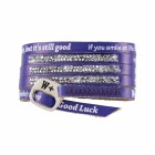 We Positive Armband Moonlight - DEEP VIOLET