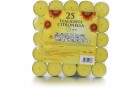 balthasar Outdoor Teelichter Citronella 25 Stück, Gelb