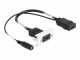 DeLock Adapter Easy 45 4K60Hz HDMI - Strombuchse/HDMI, Kabeltyp