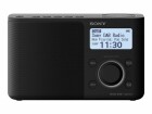 Sony XDR-S61D - Tragbares DAB-Radio - Schwarz