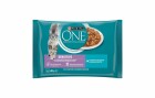 Purina ONE Nassfutter SENSITIVE in Sauce Thunfisch/Karotten, 4 x 85g