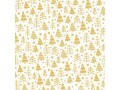 Braun + Company Weihnachtsservietten Golden Forest 33 cm x 33 cm